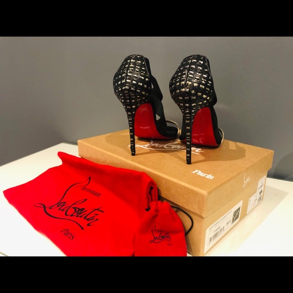 ❌SOLD❌ Christian Louboutin Elastagram 100mm - Picture 2 of 6